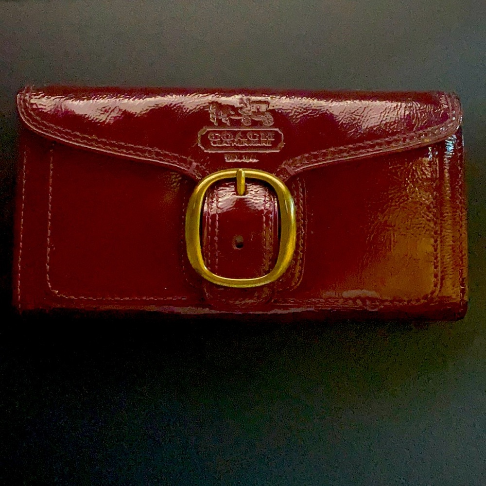 Coach Patent Leather Wallet